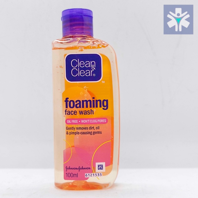 CLEAN & CLEAR FOAMING FACEWASH