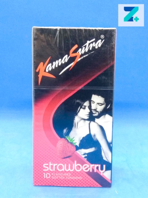 KAMASUTRA STRAWBERRY FLAVOURED CONDOM