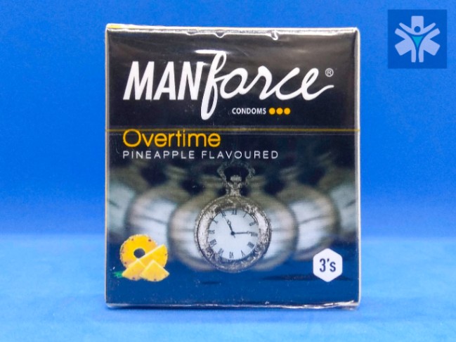 MANFORCE OVERTIME PINEAPPLE FLAVOURED